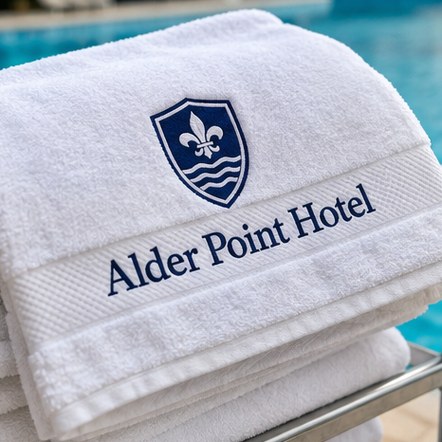 Customized beach towels for hotels and resorts